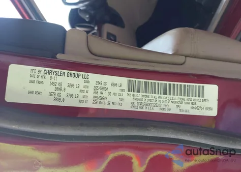 2012 Jeep Grand Cherokee Limited from USA, damaged, VIN 1C4RJFBG3CC128317